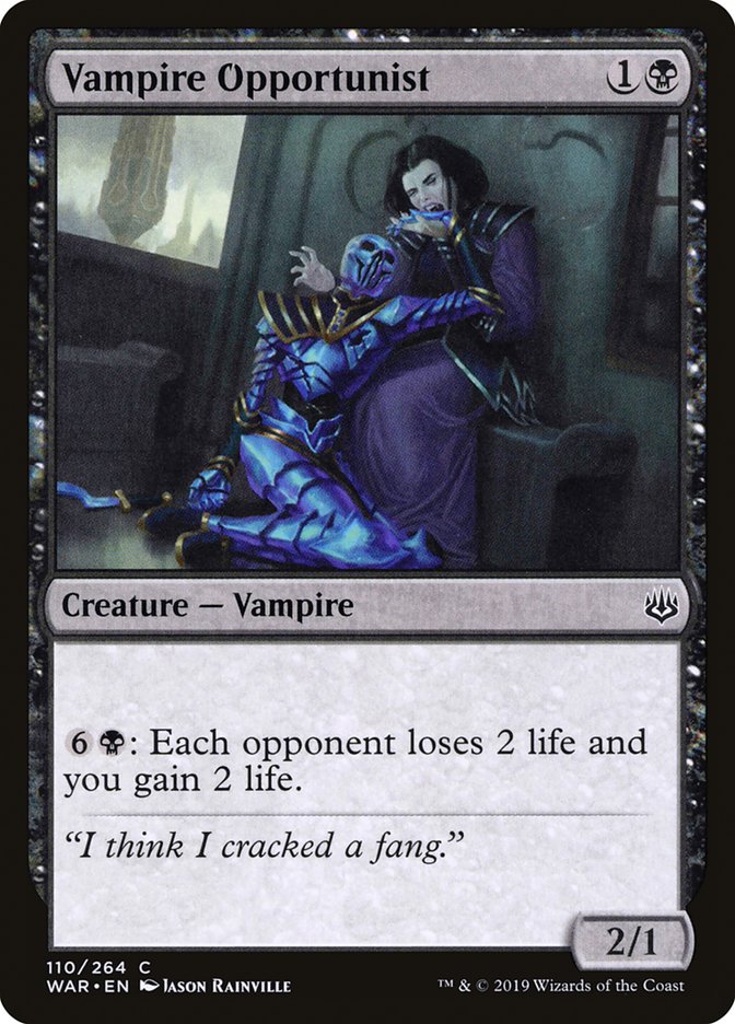 Opportuniste Vampire [Guerre des Planeswalkers]
