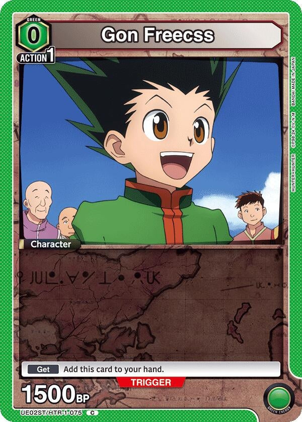 Image for Gon Freecss (075) (UE02ST/HTR-1-075) (UE02ST) - Union Arena