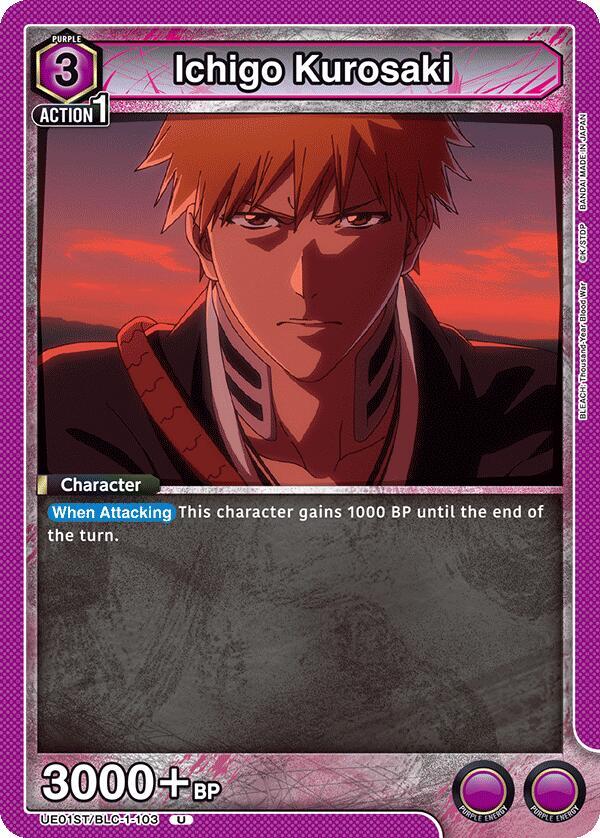 Ichigo Kurosaki (103) - UE01ST: BLEACH: Thousand-Year Blood War Starter Deck (UE01ST)