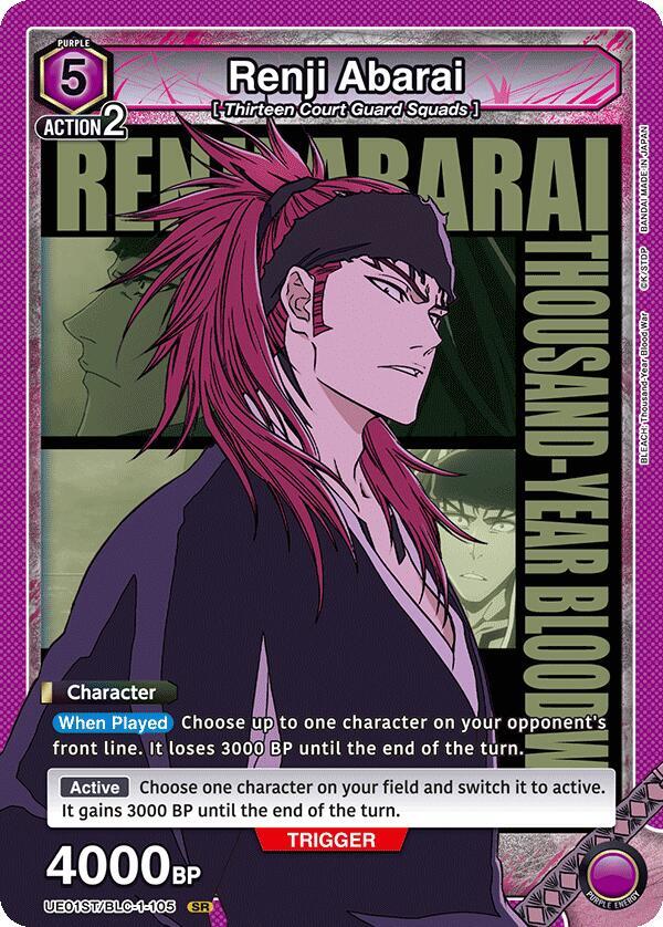 Renji Abarai (105) - BLEACH: Thousand-Year Blood War Starter Deck (UE01ST)