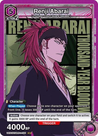 Image for Renji Abarai (105) (UE01ST/BLC-1-105) (UE01ST) - Union Arena