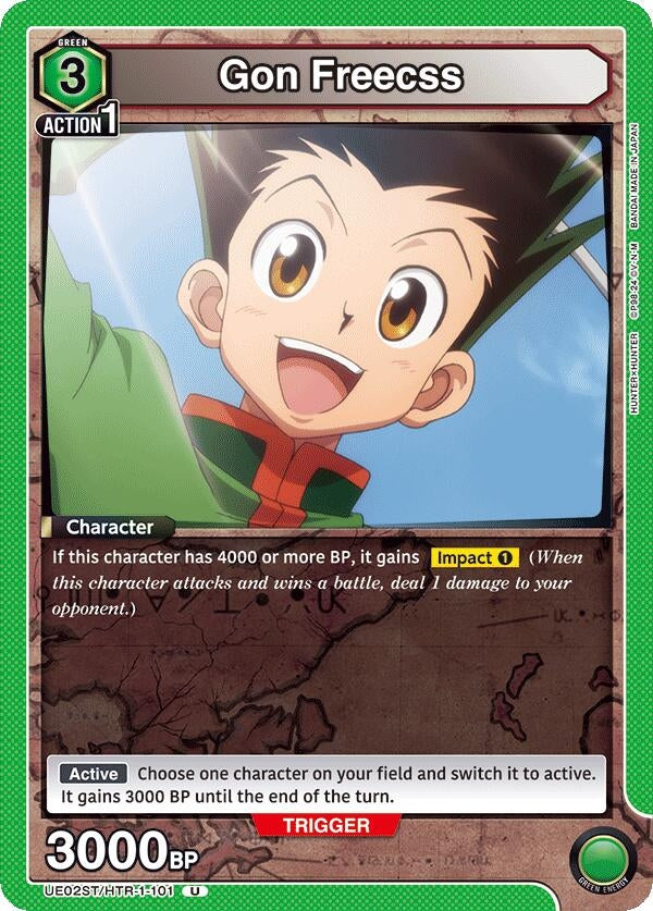 Image for Gon Freecss (101) (UE02ST/HTR-1-101) (UE02ST) - Union Arena