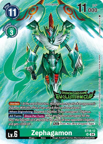 Zephagamon [ST18-12] (Coupe Évolution 2024) [Deck de Démarrage : Vortex du Gardien]