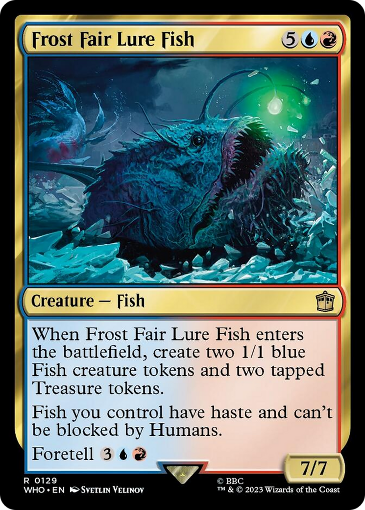 Leurre de poisson de la Foire gelée [Doctor Who]