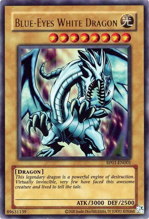 Dragon Blanc aux Yeux Bleus [RP01-FR001] Ultra Rare