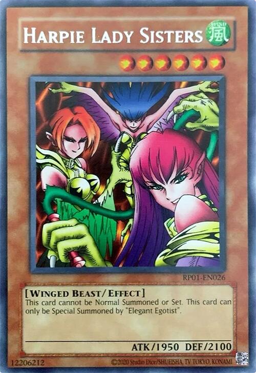 Harpie Demoiselles [RP01-FR026] Rare