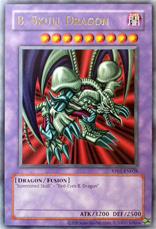 B. Dragon Squelette [RP01-FR028] Rare