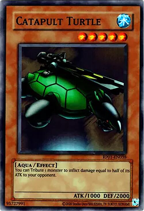 Tortue Catapulte [RP01-FR038] Super Rare
