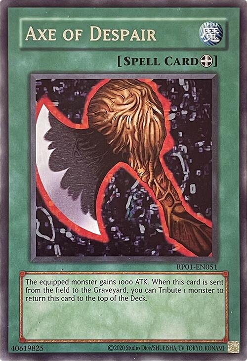 Hache du désespoir [RP01-FR051] Rare