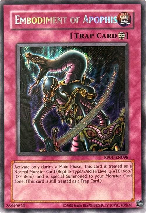 Incarnation d'Apophis [RP01-FR098] Secrète Rare