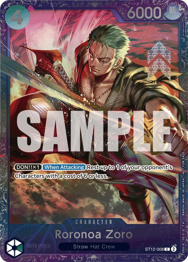 Roronoa Zoro (Treasure Cup 2024) [Cartes promotionnelles One Piece]