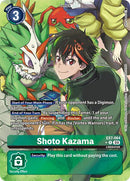 Shoto Kazama [EX7-064] (Illustration alternative) [Digimon LIBERATOR]