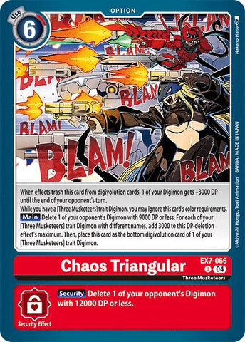 Caos triangular [EX7-066] [Digimon LIBERATOR]