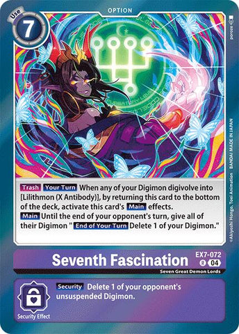Séptima Fascinación [EX7-072] [Digimon LIBERATOR]