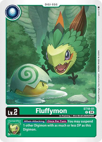 Fluffymon [ST18-01] [Baraja de Inicio: Vórtice Guardián]