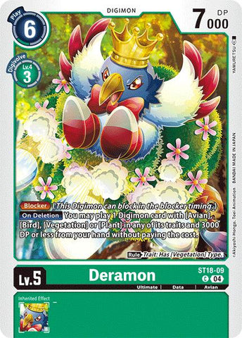 Deramon [ST18-09] [Deck de Démarrage : Vortex Gardien]