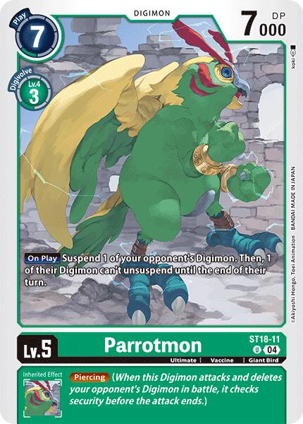 Parrotmon [ST18-11] [Starter Deck : Tourbillon Gardien]