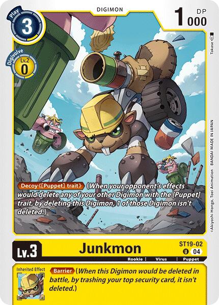 Junkmon [ST19-02] [Deck de Démarrage : Valse de Fable]
