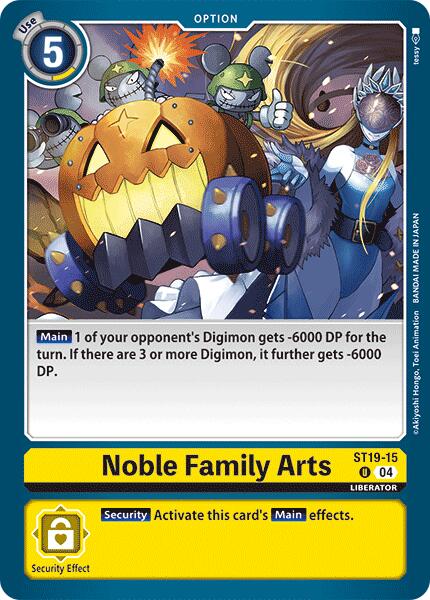 Arts de la Famille Noble [ST19-15] [Deck de Démarrage : Valse Fabuleuse]