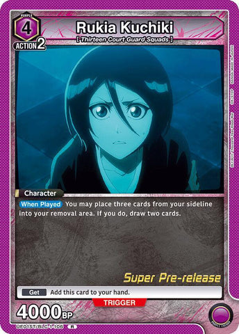 Rukia Kuchiki - BLEACH: Thousand-Year Blood War Super Pre-Release Starter Deck (UE01ST PRE)