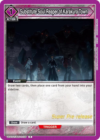 Image for Substitute Soul Reaper of Karakura Town (UE01ST/BLC-1-109) (UE01ST_PRE) - Union Arena