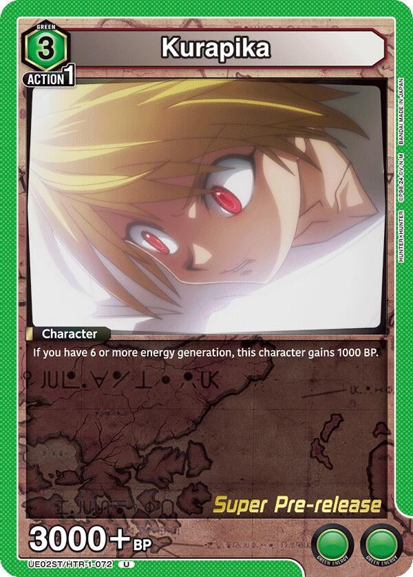 Image for Kurapika (UE02ST/HTR-1-072) (UE02ST_PRE) - Union Arena