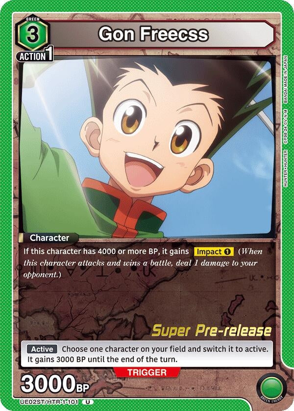 Image for Gon Freecss (101) (UE02ST/HTR-1-101) (UE02ST_PRE) - Union Arena