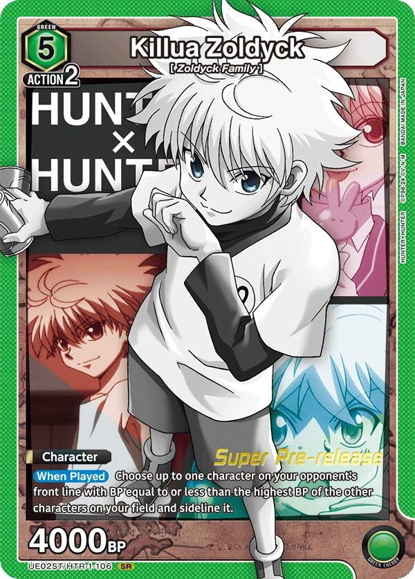 Image for Killua Zoldyck (106) (UE02ST/HTR-1-106) (UE02ST_PRE) - Union Arena