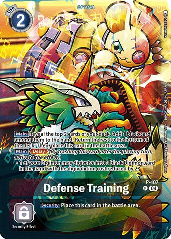 Entrenamiento de Defensa [P-107] (Exclusiva del Mazo Inicial 19) [Mazo Inicial: Promociones de Fable Waltz]