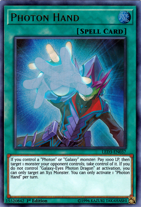 Mano Fotónica [LED3-EN037] Ultra Rara