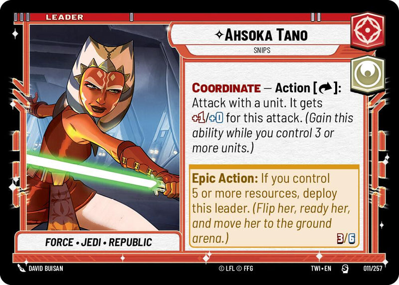 Ashoka Tano - Morveuse (011/257) (011/257) [Le Crépuscule de la République]