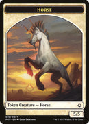 Pouncer Adornado // Caballo Ficha de dos caras [Fichas de La hora de la devastación]