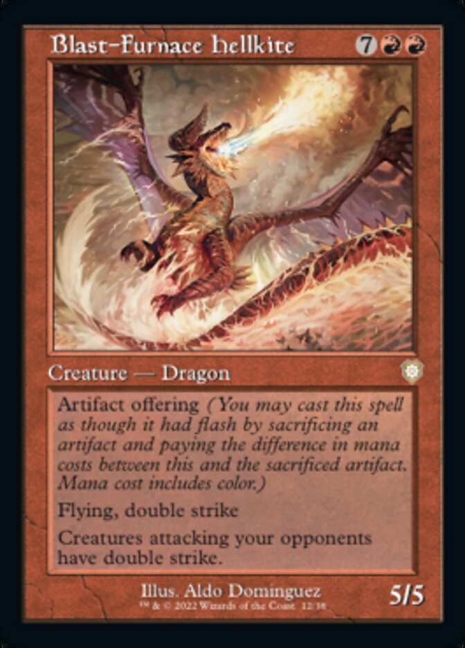 Dragon Infernal (Rétro) [Commander Les Frères d'Outremer]