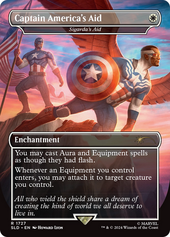 Ayuda del Capitán América - Ayuda de Sigarda [Secret Lair Drop Series]