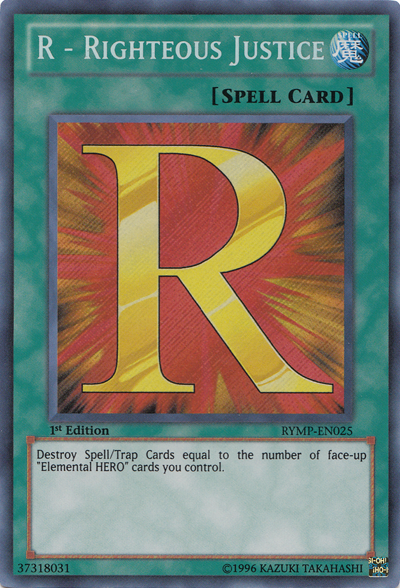 R - Justice Vertueuse [RYMP-EN025] Secret Rare