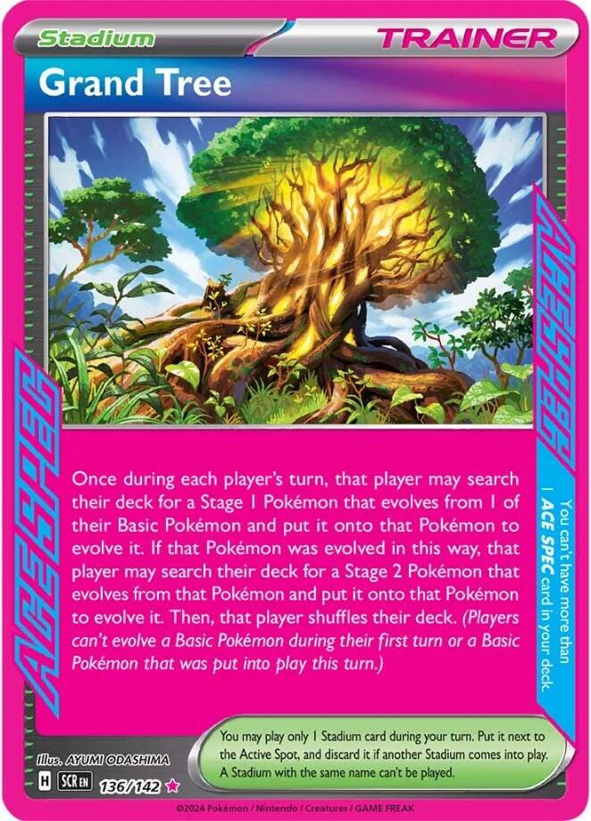Grand Arbre (136/142) [Écarlate et Violet : Couronne Zénithale]