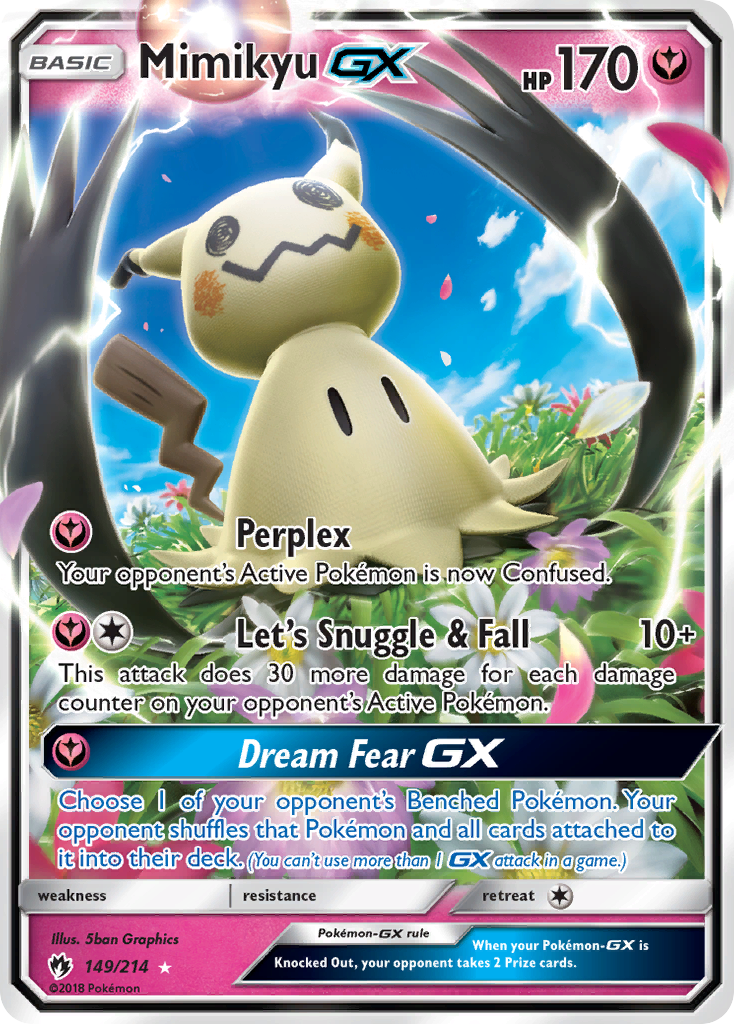 Mimikyu GX (149/214) [Sol y Luna: Truenos Perdidos]