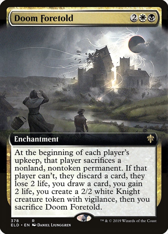 Prédestination funeste (Extended Art) [Throne of Eldraine]