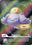 Pagumon [BT6-005] (Arte Alternativo - Topper de Caja) [Doble Diamante]