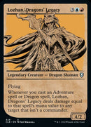 Lozhan, héritage des dragons (carte vitrine) [Commander Legends : Battle for Baldur's Gate]