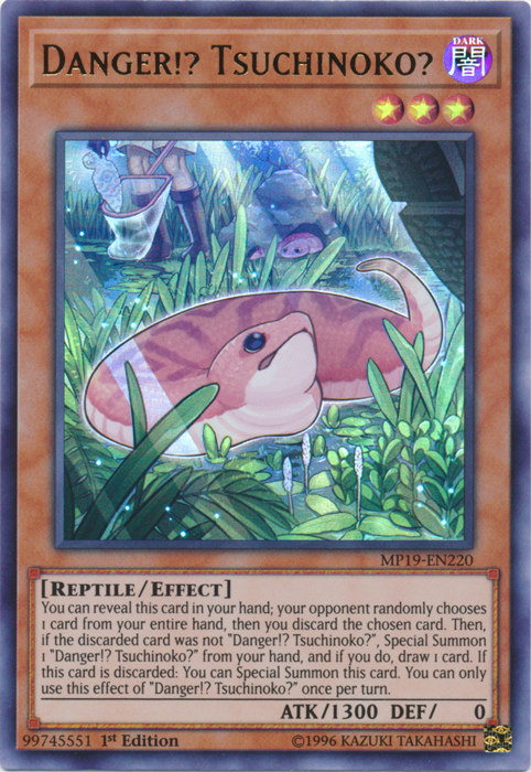 ¿Peligro? ¿Tsuchinoko? [MP19-EN220] Ultra Rara
