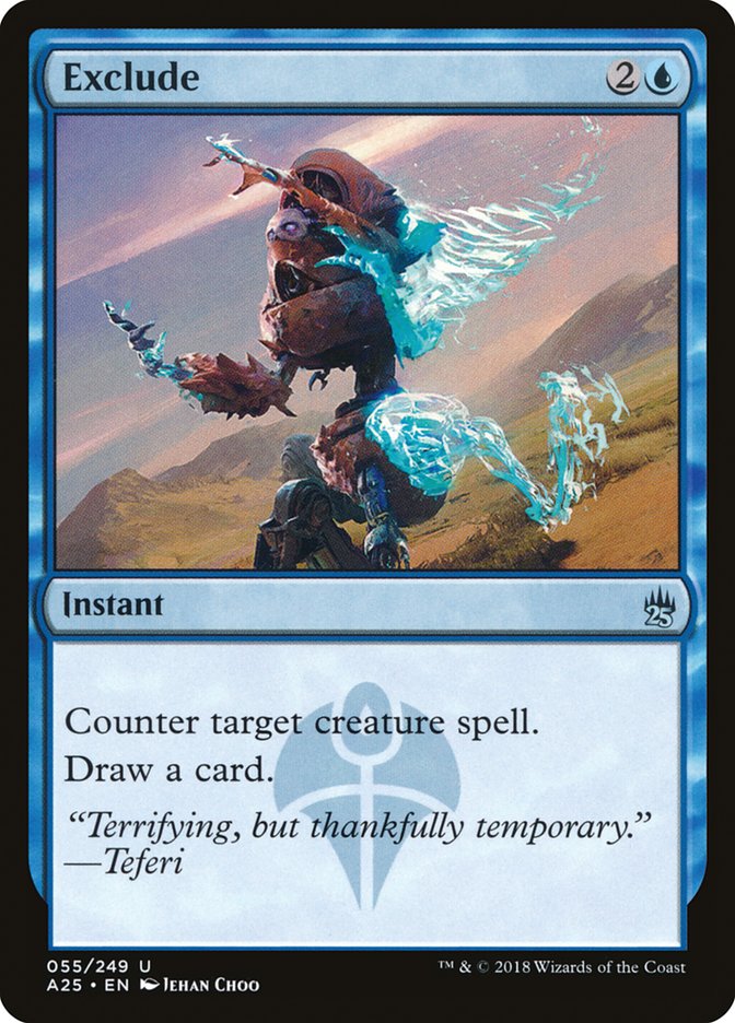 Exclure [Masters 25]