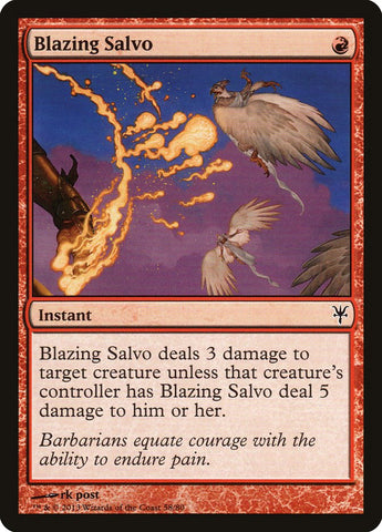 Descarga Flamígera [Duel Decks: Sorin vs. Tibalt]