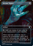 Sceau arcanique (illustration alternative sans bordure) [Commander Masters]