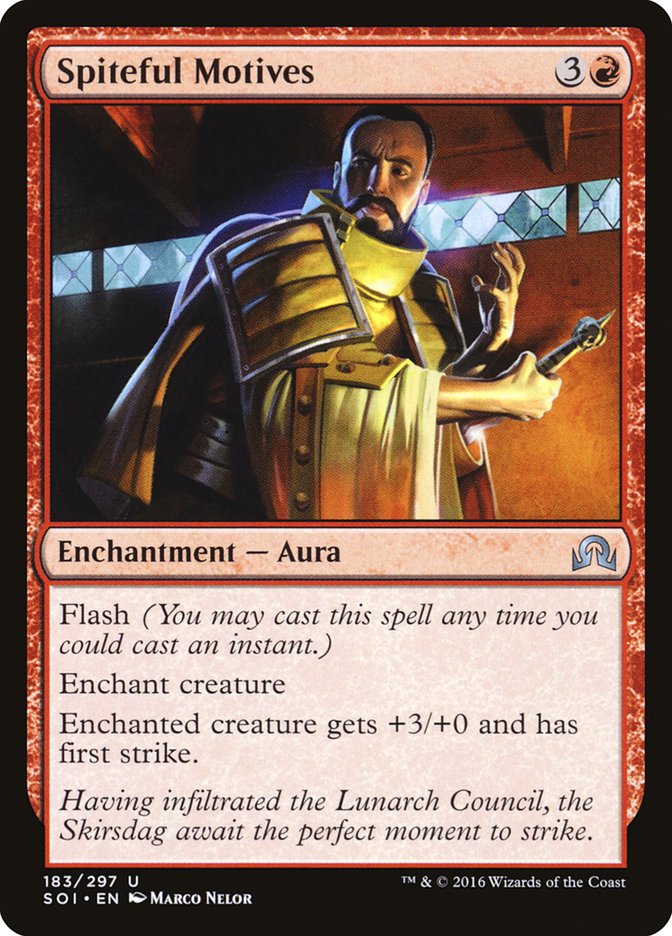 Motivations malveillantes [Ténèbres sur Innistrad]