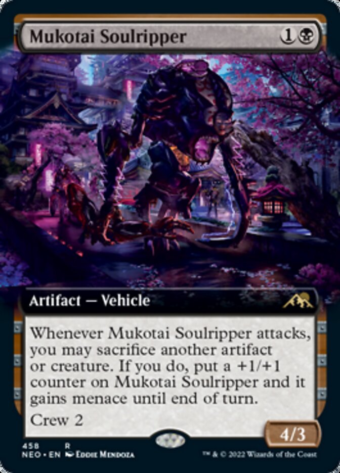 Mukotai Soulripper (Extended Art) [Kamigawa: Dynastie Néon]