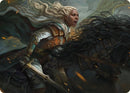 Éowyn, chevalière intrépide (carte d'art) [Le Seigneur des Anneaux : Contes de la Terre du Milieu - Série d'illustrations]