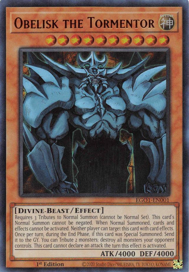 Obélisk le Tourmenteur [EGO1-EN001] Ultra Rare