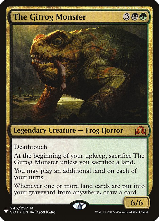 La monstruosidad de Gitrog [Mystery Booster]