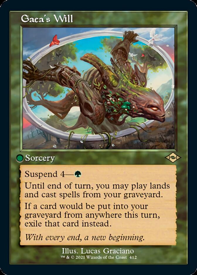 Volonté de Gaïa (Rétro-gravé Premium) [Modern Horizons 2]